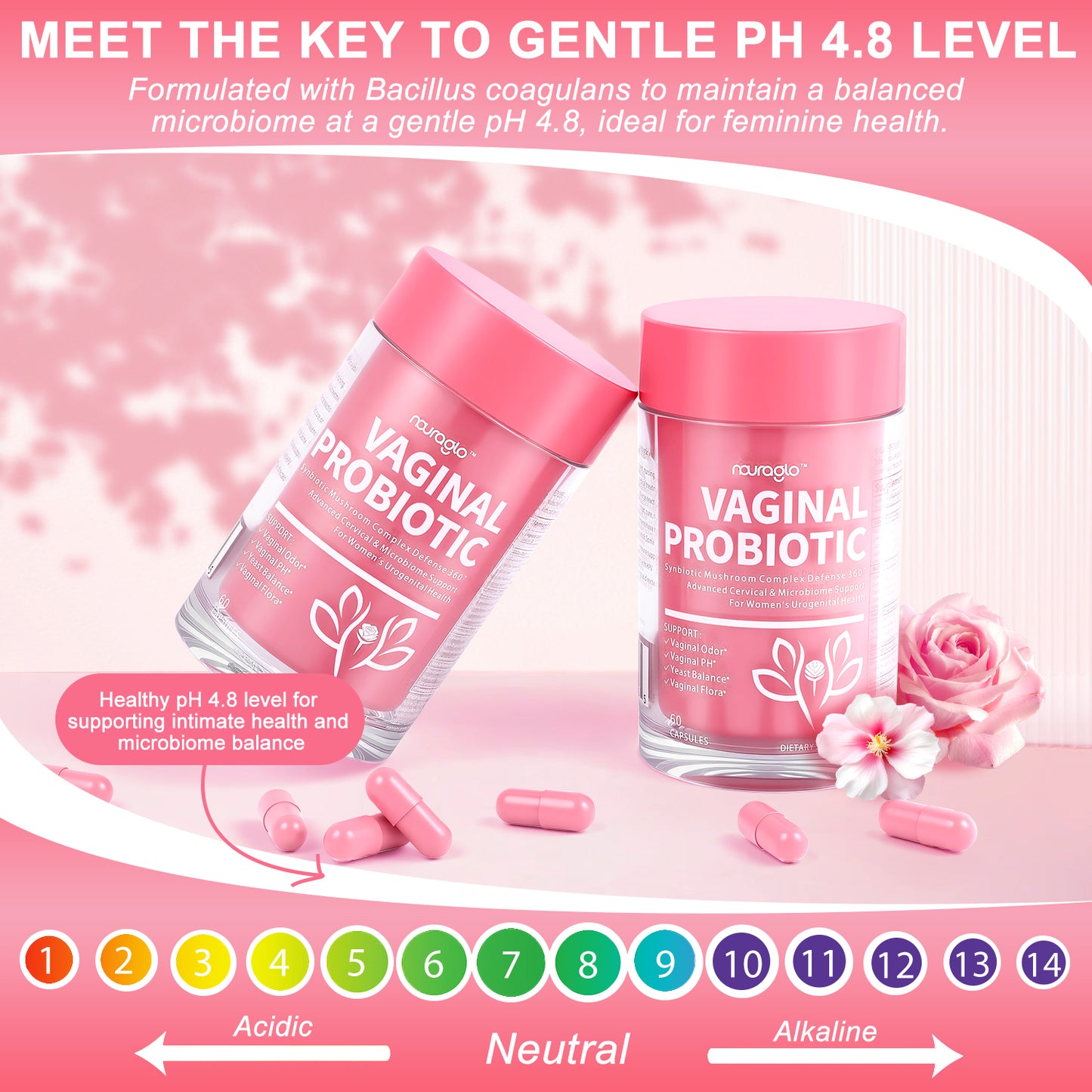 Vaginal Probiotics - SIX BOTTLE